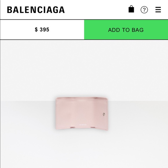 Balenciaga Papier Mini Wallet - Picture 9 of 9